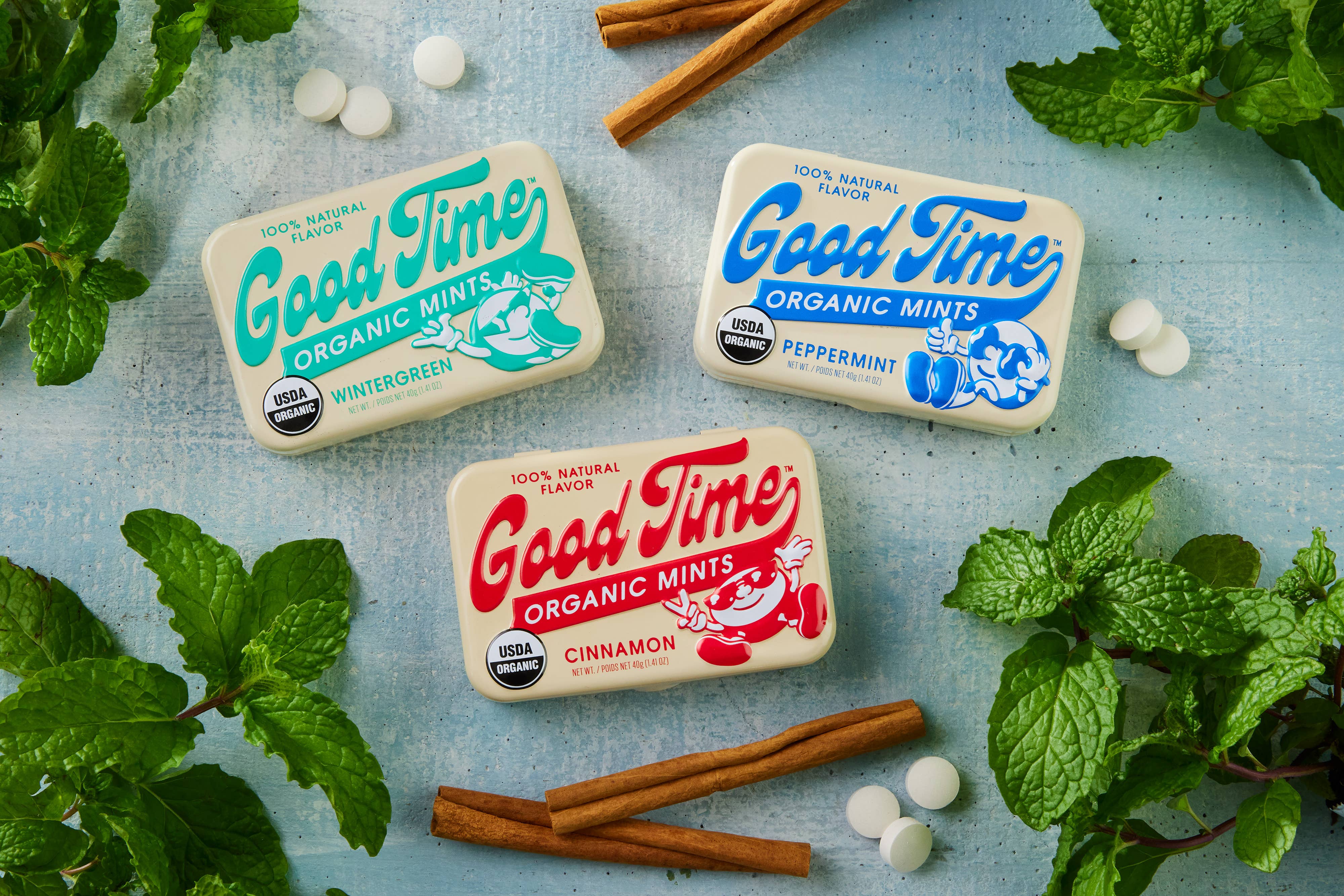 Good Time Organic Mints - Mixed