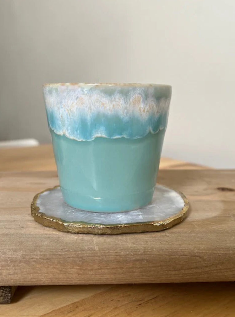 Green Tea - Coffee Cup Candle