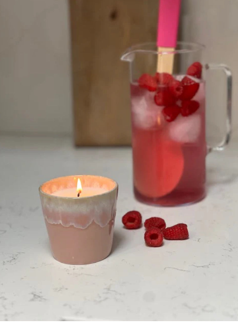 Raspberry Iced Tea - Coffee Cup Candle