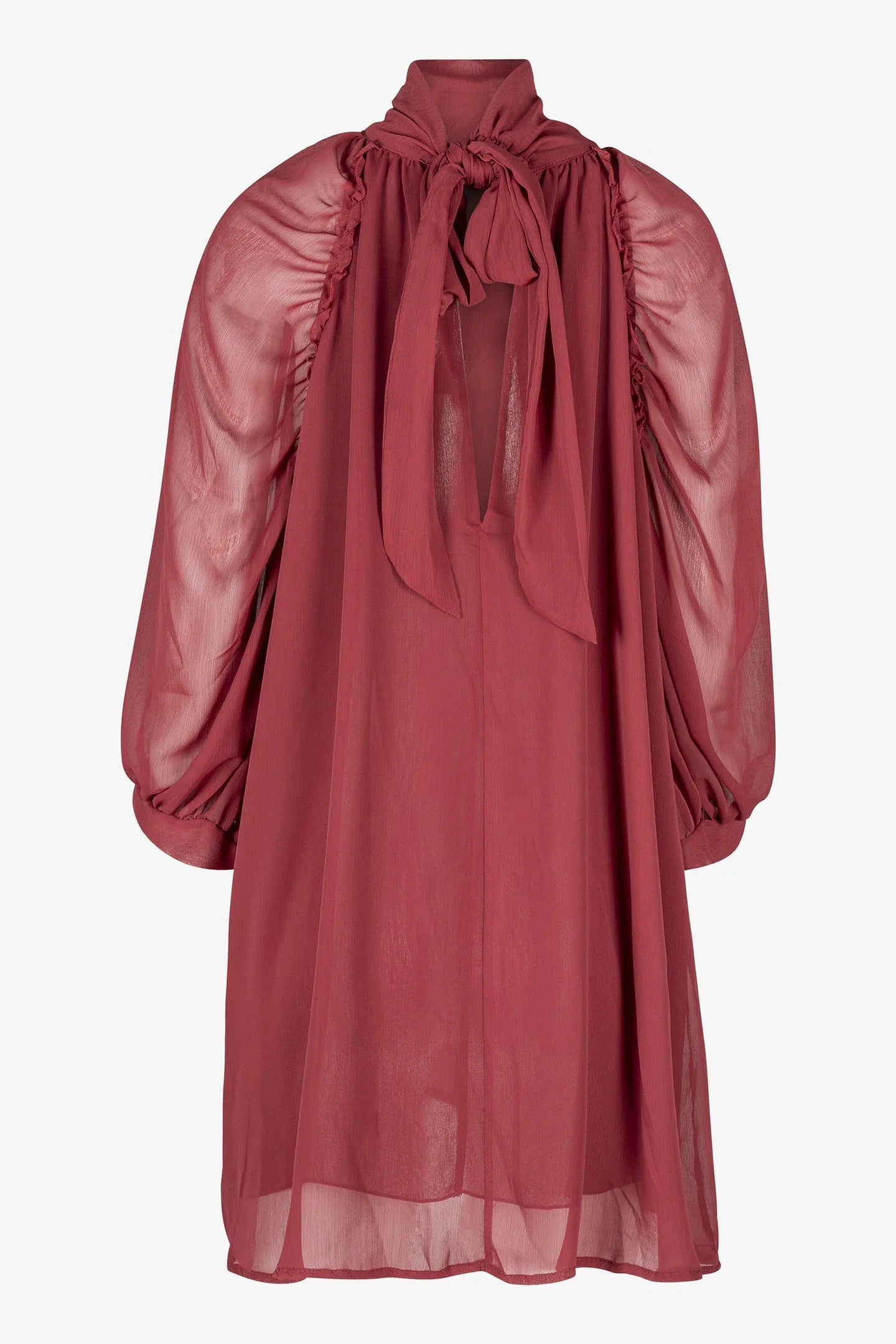 Wine Mini Dress