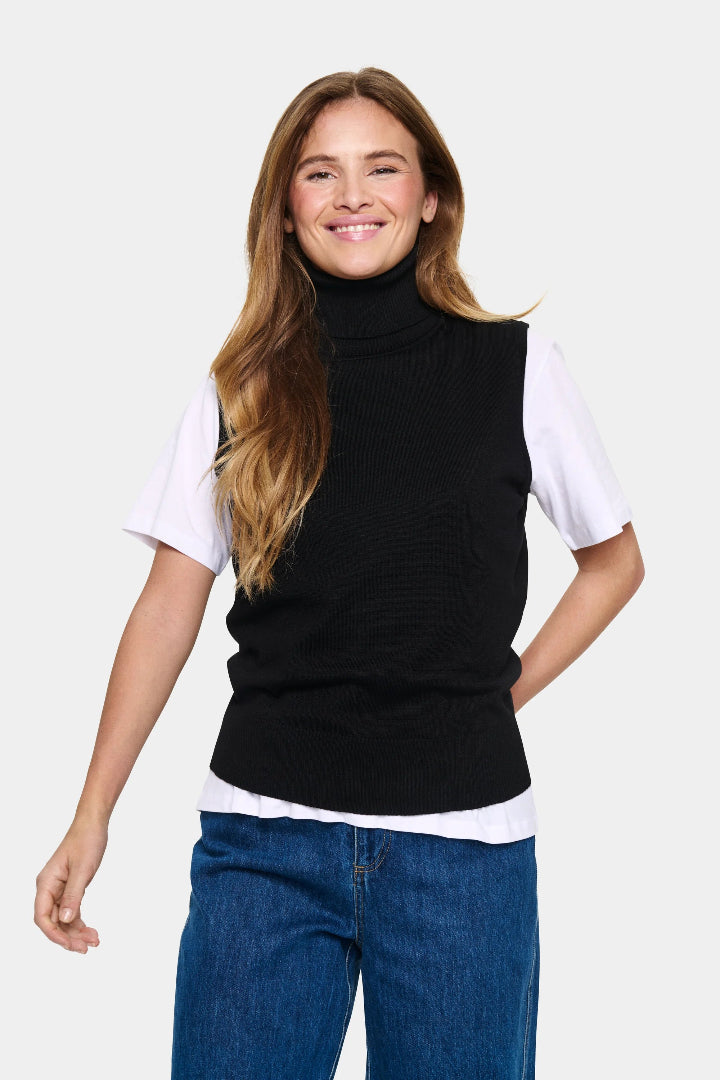 Mila Roll-neck Vest