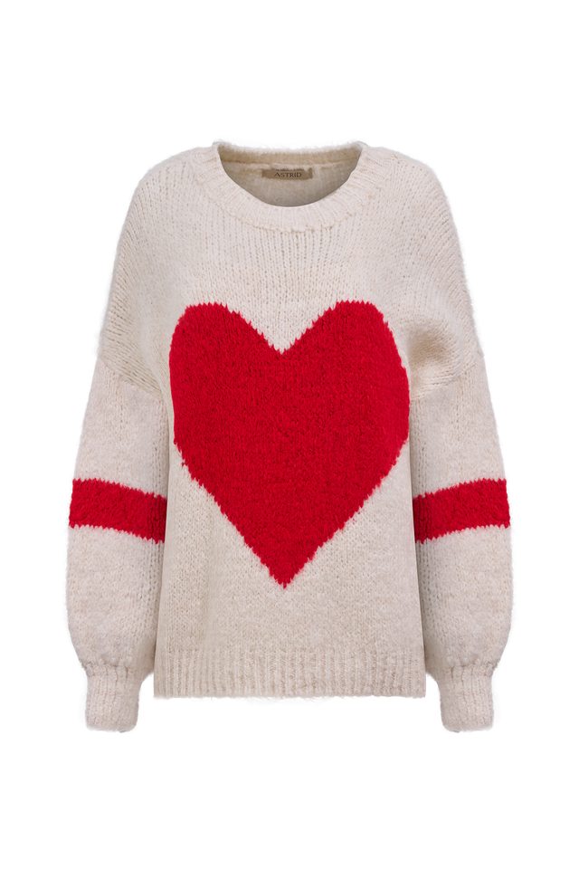 Red Heart Sweater