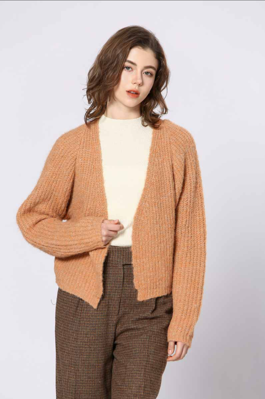 Light Orange Cardigan