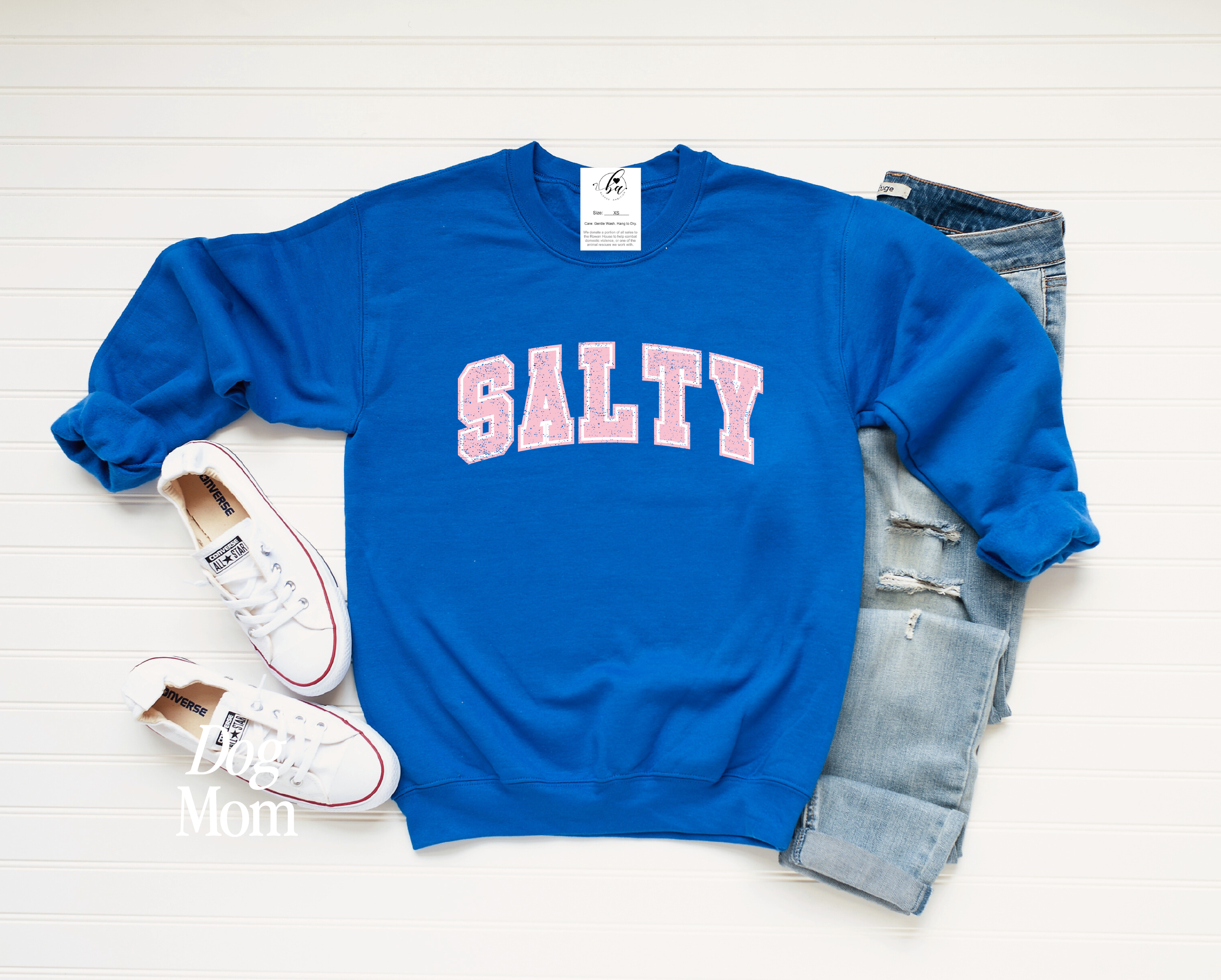SALTY Cozy Crew Neck Sweater